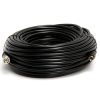 Cmple RG59U 100 Feet BNC Male to RCA Male, 75 Ohm, Coaxial BNC to RCA Video Cable, Black, (457-N)