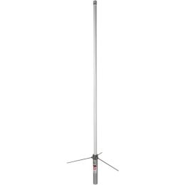 Tram 1477 Pre-Tuned 144MHz-148MHz VHF/430MHz-460MHz UHF Amateur Dual-Band Base Antenna (White Fiberglass)