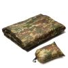 MENFLY Camouflage Camping Quilt Portable Camp Accessories Picnic Thermal Blanket Ultralight Travel Sleeping Mattress Tourist Mat