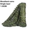 Military Camouflage Netting Woodland Army training Camo netting for Hunting Camping Car Cover and Outdoor Army Sunshade Mesh