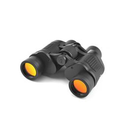 Binoculars Hunting Day Night Outdoor Travel Compact Folding Telescope (Color: Black, Zoom: 60x60)