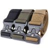 Insert Buckle Waist Belt Adjustable for Military Combat Hunting Camping Training