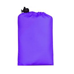 Waterproof  Outdoor Camping Picnic Mat Beach Blanket Ground Mattress 70x100m (Color: purple)