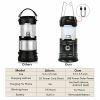 2 in 1 Ultra Bright Portable LED Flashlights Camping Lantern 2 Way Rechargeable