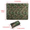 MENFLY Camouflage Camping Quilt Portable Camp Accessories Picnic Thermal Blanket Ultralight Travel Sleeping Mattress Tourist Mat