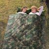 MENFLY Camouflage Camping Quilt Portable Camp Accessories Picnic Thermal Blanket Ultralight Travel Sleeping Mattress Tourist Mat